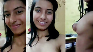 desi girl show hot pinching