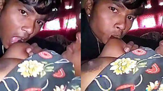 horny indian woman boob sucking