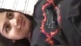 horny aunt finguiring self recorded leaked clip