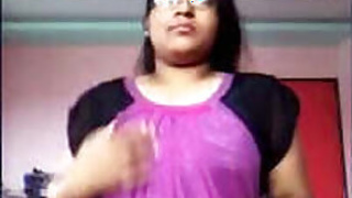 Horny Marathi Bhabhi shows her big tits and fucked Doggy Style