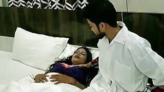 Indian medical student fucks hot bhabhi XXX hot sex with patient with audio in Hindi