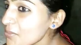 Beautiful bhabhi cheater gives a blowjob to her lover