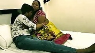 Indian husband fucks his wife with dirty sex but is caught by his wife!