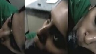 Indian office orall service MMS sex movie leaked online