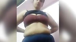 Sexy wife MMC striptease video