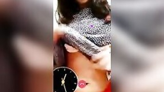 Bangla girl Desi shows off her sexy naked body to Hollywood celebrity on camera