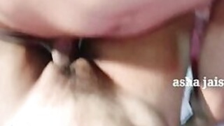 Married thirsty pussy gets drilled from the perspective of XXX video