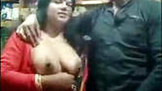 Hot Indian Mother Auntie Blowjob