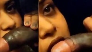 Indian lustful wife sucks big cock on honeymoon night MMS
