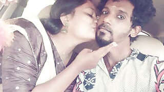 Indian couple showing their lust for each other here