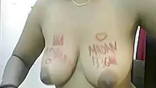 Spandanas fresh Indian naked boobs