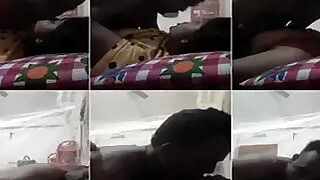 Bangladeshi couple fucking inside a mosquito net