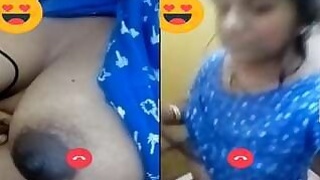 Telugu Girl Shows Her Boobs On Video Call