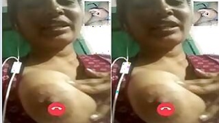 Bhabhi Shows Her Big Boobs On Video Call Part 2