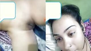 Pretty Desi Girl Shows Her Boobs Pussy Video Call Part 2