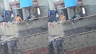 Desi Girl Swimming Outdoors Hidden Camera Recording