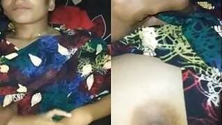 Sexy Girl Paki pushes her Breasts and fucks hard with Husband
