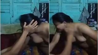Desi Wife gets rid of hubby's dick