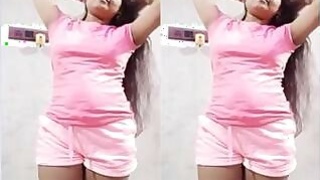 Horny Desi Bhabhi Gives Blowjob Dancing and Fucking Part
