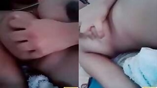 Hot Lankan Girl Shows Tits and Pussy